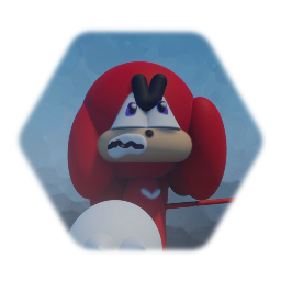 Sonic beneath knuckles model