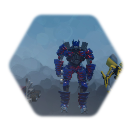 Optimus Knight and bumblebee 2.5