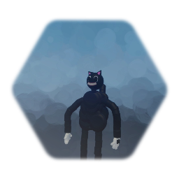 Playable cartoon cat