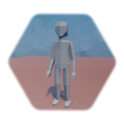 Low Poly Puppet - Animated