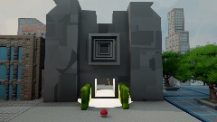 Polandball in Moscow City