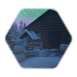 Connie's cabin in the woods