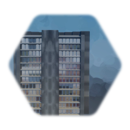 Modern apartment complex