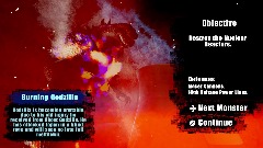 Ghost of Godzilla Destruction Mode