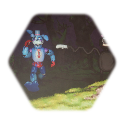 Wally the killer bunny an cartoon cat