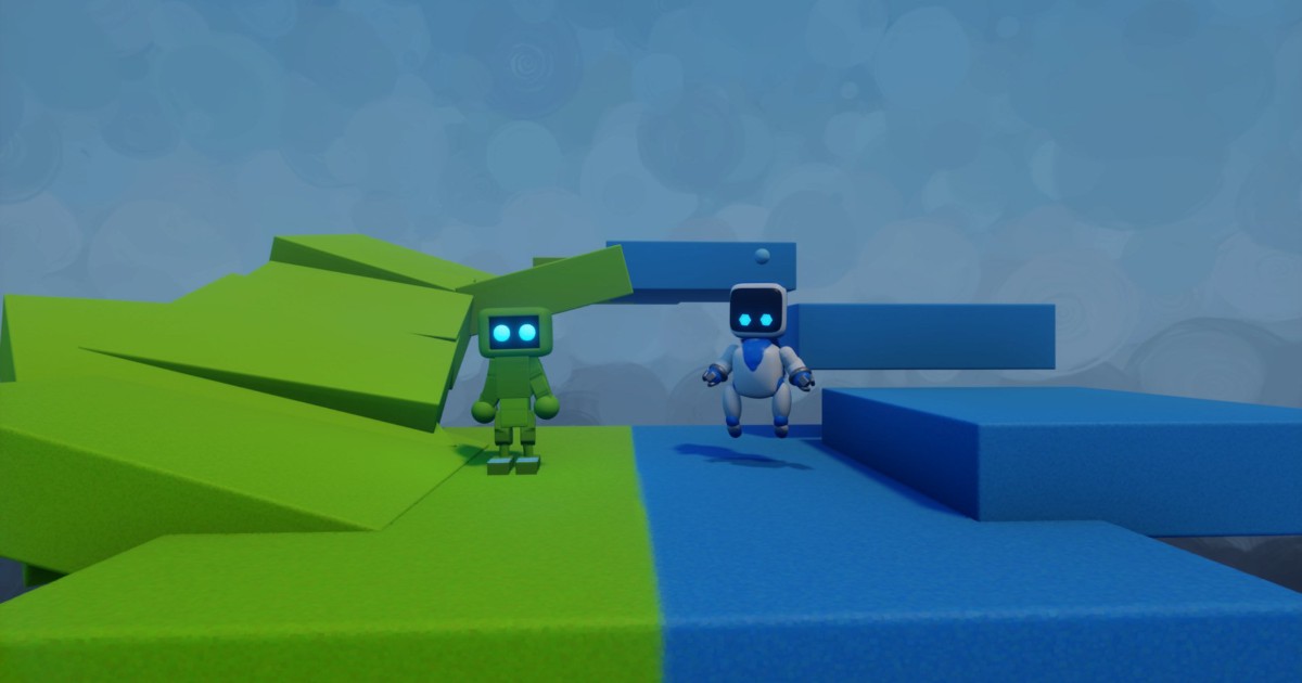 Green-bot/Astro Bot Tag Team | Indreams - Dreams™ companion website