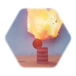 TNT Exploding Barrel