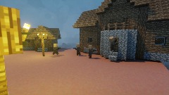 Minecraft village