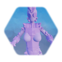 -Female Space Bounty Hunter-