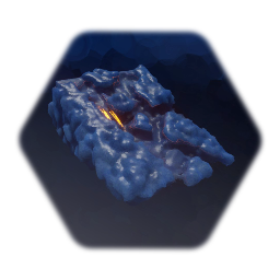 Crystalonia Stream incline - Tileable Multi sided - TCCryst0013