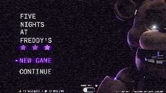 FIVE NIGHTS AT FREDDY'S | TITLE SCREEN CONCEPT
