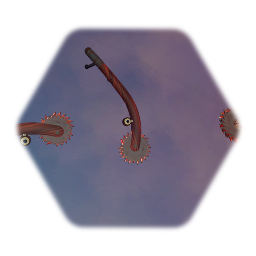 Post Apocalyptic Buzz Saw weapon