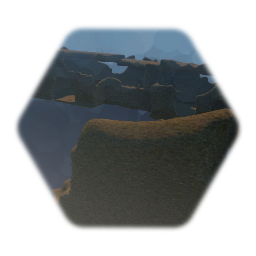 Afghani Qalat Wall - Ruins 1