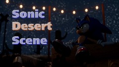 Sonic Desert Scene