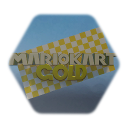 MARIO KART Gold LOGO