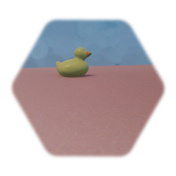 Squeaky Rubber Duck that You can Pick Up