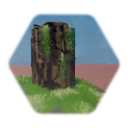 Realistic Cut dead tree