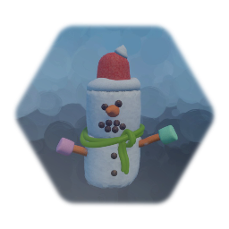 Marshmallow Snowman