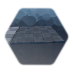 Concrete Tiled Floor