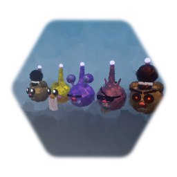 Five nights at Freddys 1 but they are imps FNAF HW