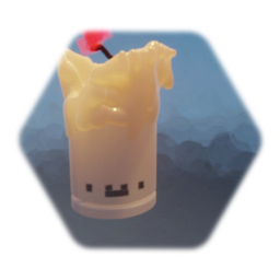 Candle Bullet Kin (Fan-Made Enter the Gungeon Enemy)