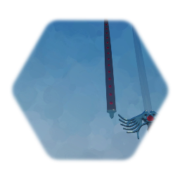 Sword, Winged, With Sheath