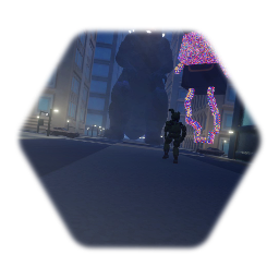 Fnaf foxy but is glitch wars e4 The godzilla