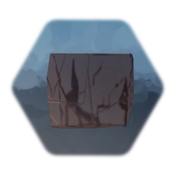 Breakable boulder