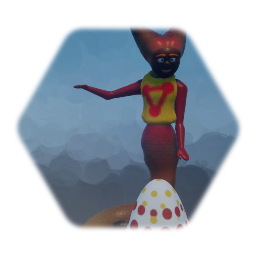 Snake Mother Statue (Remixable)