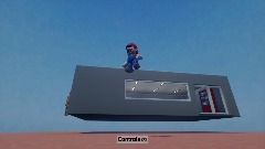 Mario visits local grocery store that is floating for some reas