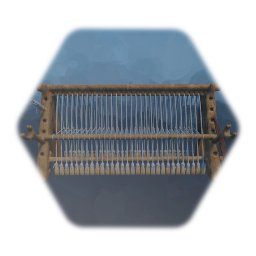 Warp-Weighted Weaving Loom, Large