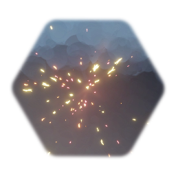 Remix of Sparks Particle FX -- Yellow/Orange/Pink
