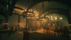 Three Broomsticks (With People)