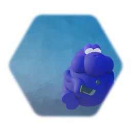 The beeg yoshi behind the slaughter