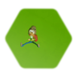 Peanut butter covered Antony claps endlessly