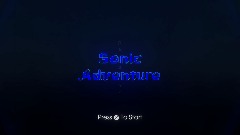 Sonic adventure Reimagine Title Screen
