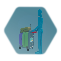 Luggage trolley