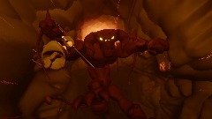 Gandalf falling with Balrog