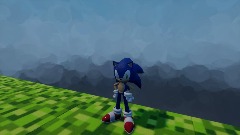 Sonic in minecraft