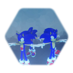 SONIC RANGERS DUO  MODEL!!!