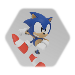 Classic Sonic Redesign Model V2