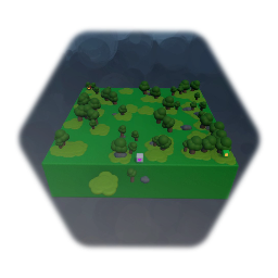 Randomize emitter position in marked area