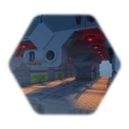 Tech hallway units interlocking