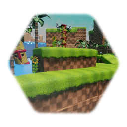 Green Hill Zone (Modern styled)