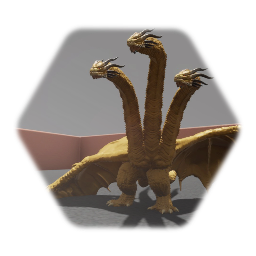 (Kaiju engine) Ghidorah boss