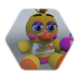 Toy Chica the chicken plush