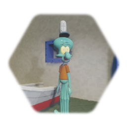 Squidward pog