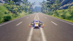 The Blu476 Iper Speed Hover Craft (Ship) Forest