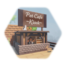 Pet Cafe Kiosk Booth