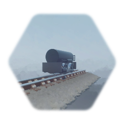 HK Porter Compressed Air Mine Locomotive